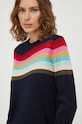 Vuneni pulover PS Paul Smith mornarsko plava W2R.332N.L31107