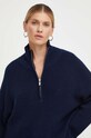 Résumé sweter wełniany granatowy 18681029