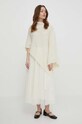 Μάλλινο πόντσο United Colors of Benetton 103MDU004.501 μπεζ SS24