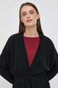 United Colors of Benetton kardigan wełniany czarny 1044D602C.100