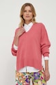 United Colors of Benetton pulover de lana roz 122ND4017.11F