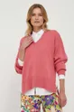 roza Vuneni pulover United Colors of Benetton