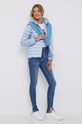 Вовняний светр United Colors of Benetton 1002D1K01.0R9 блакитний AW23
