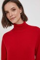 Вовняний светр United Colors of Benetton червоний 1002D2348.0V3