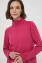 United Colors of Benetton sweter z domieszką wełny 1035D2551.2E8 różowy AW23