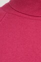 United Colors of Benetton sweter z domieszką wełny różowy 1035D2551.2E8