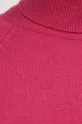 różowy United Colors of Benetton sweter z domieszką wełny