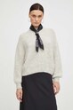 American Vintage pulover din amestec de lana gri EAST18QH23