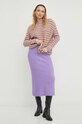 American Vintage sweter wełniany TYJ14AH23 multicolor AW23