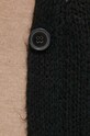 United Colors of Benetton kardigan con aggiunta di lana 136Q3M00Y.700 nero