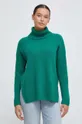 zelena Volnen pulover United Colors of Benetton