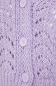 United Colors of Benetton cardigan din amestec de lana 125HD602T.81N violet