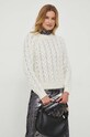 Светр з домішкою вовни United Colors of Benetton бежевий 1442D106Z.674