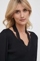Sisley pulover subtiri negru 11APM400R.100