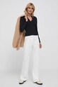 Sisley pulover 11APM400R.100 negru AW23