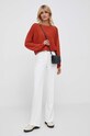 Sisley pulover 11PUL103A.902 portocaliu AW23