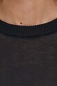 Sisley sweter 103VM103H.700 czarny