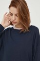 Πουλόβερ Sisley σκούρο μπλε 14ETM103J.06U