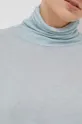 Tričko s dlhým rukávom s prímesou vlny Sisley Dámsky