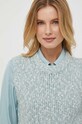 Sisley kamizelka z domieszką wełny niebieski 106NM103Y.70V