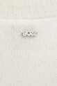 Вълнен пуловер BOSS 50501575 бял