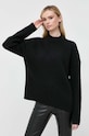 Vlněný svetr BOSS černá 50501575