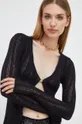 črna Volnen pulover Pinko Ženski