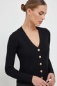 Pinko cardigan din lana negru 102018.A18M