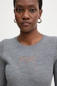 Pinko sweter wełniany szary 102017.A18M