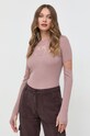 Pinko maglione in lana 102019.A18M rosa AW23
