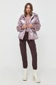 Pinko maglione in lana rosa 102019.A18M