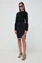 Μάλλινο πουλόβερ Pinko 101991.A189 μαύρο AW23