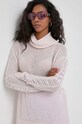 Pinko sweter wełniany różowy 102255.A1BI
