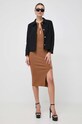 Pinko pulover de lana 101848.A15S maro AW23