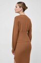 Îmbrăcăminte Pinko pulover de lana 101848.A15S maro