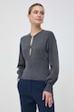Μάλλινο πουλόβερ Pinko γκρί 101848.A15S