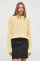 giallo HUGO maglione in lana