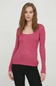 różowy HUGO sweter