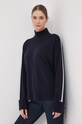 Шерстяной свитер Tommy Hilfiger шерсть тёмно-синий WW0WW39894