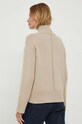 Odzież Tommy Hilfiger sweter z domieszką wełny WW0WW39903 beżowy