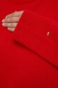 Tommy Hilfiger gyapjúkeverék pulóver WW0WW39903 piros