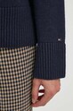 Πουλόβερ με προσθήκη μαλλιού Tommy Hilfiger WW0WW39903 σκούρο μπλε