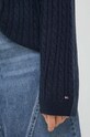 Μάλλινο πουλόβερ Tommy Hilfiger WW0WW39904 σκούρο μπλε