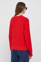 Ρούχα Βαμβακερό πουλόβερ Tommy Hilfiger WW0WW39906 κόκκινο
