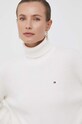 Ruházat Tommy Hilfiger pamut pulóver WW0WW39902 bézs