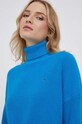 Βαμβακερό πουλόβερ Tommy Hilfiger μπλε WW0WW39902