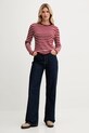Tommy Hilfiger sweter wełniany WW0WW40264 czerwony NC25