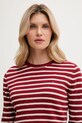 Tommy Hilfiger sweter wełniany czerwony WW0WW40264