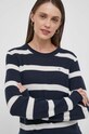 Tommy Hilfiger sweter wełniany granatowy WW0WW40264