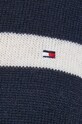 Tommy Hilfiger sweter wełniany WW0WW40264 granatowy